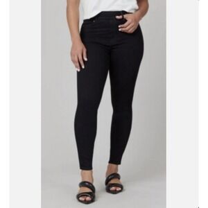 SPANX Women's Ankle Skinny Jeans Black 3X Stretch Casual Everyday Comfy Fall NWT